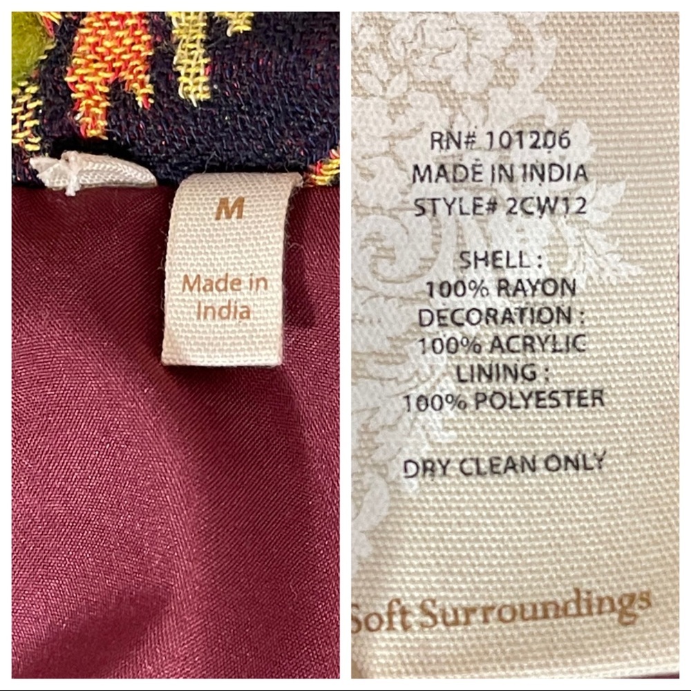New Soft Surroundings Carlsbad Jacket - Picture 8 of 10